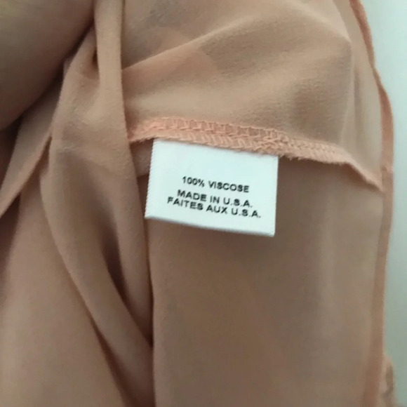 Misa Los Angeles Melis Dress Dusty Rose Chiffon - Picture 8 of 11